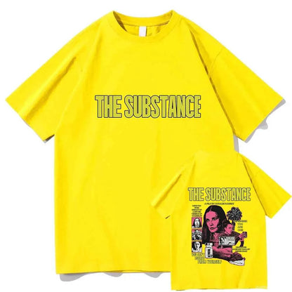 The Substance Monstro Elisasue T Shirt Men/women Harajuku Vintage Graphic Tshirt Classic Unisex High Quality Cotton Tee Shirts
