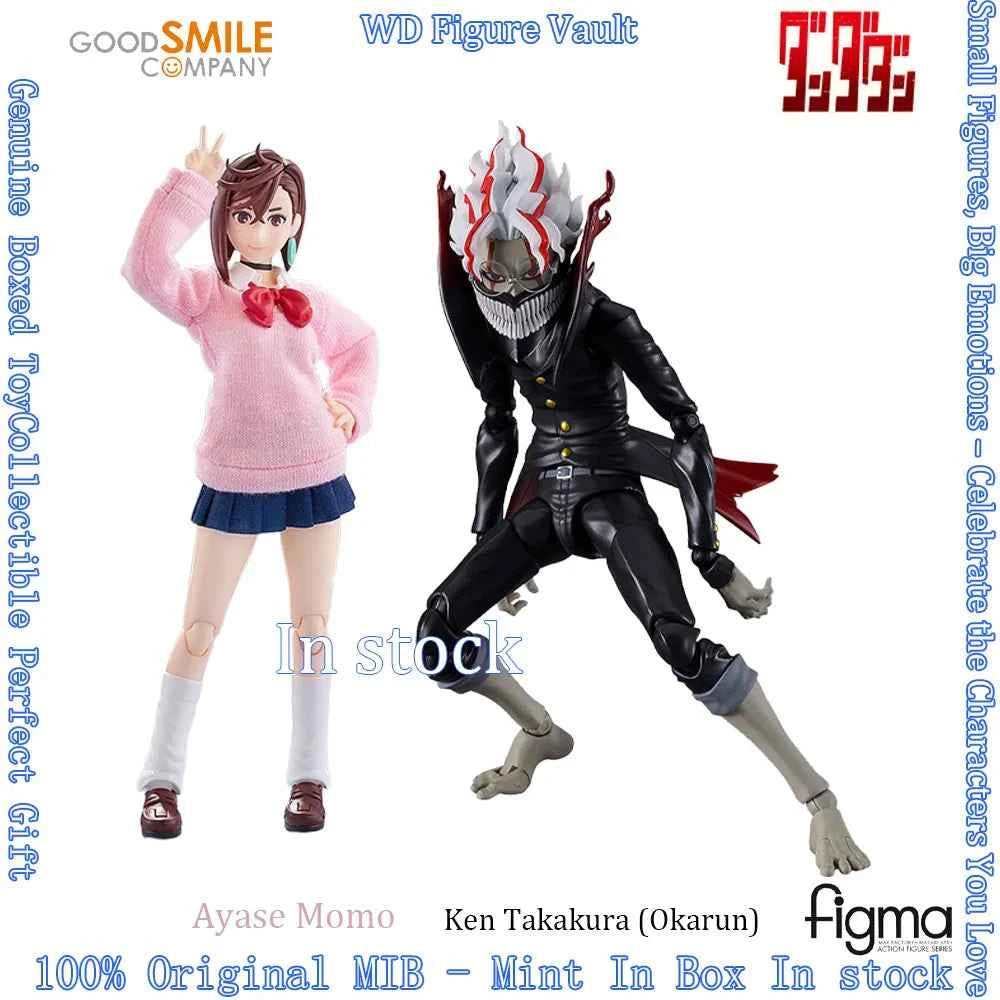 In stock GSAS GSC figma Momo Ayase Ken Takakura (Okarun) Dandadan figma Original Action Toy Figures Model Genuine  Toys Gift