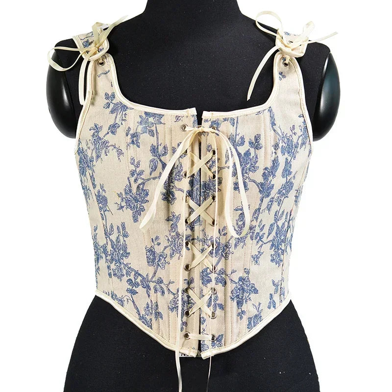 Lolita Corset Camisole Y2K Underbust Body Shaper Polyester Blend