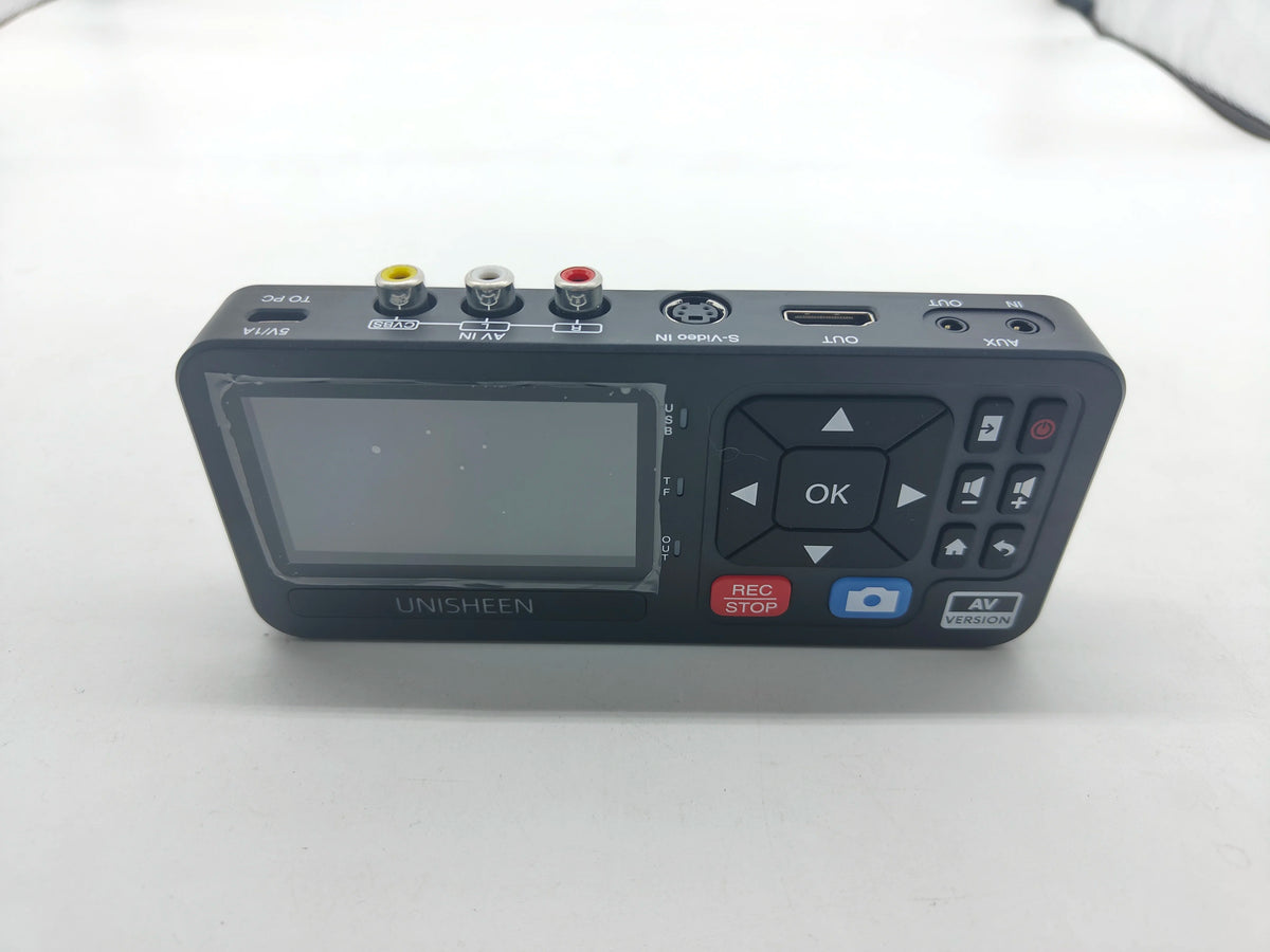 Unisheen UR230A VHS to Digital Video Converter with 3-Inch Screen and Remote