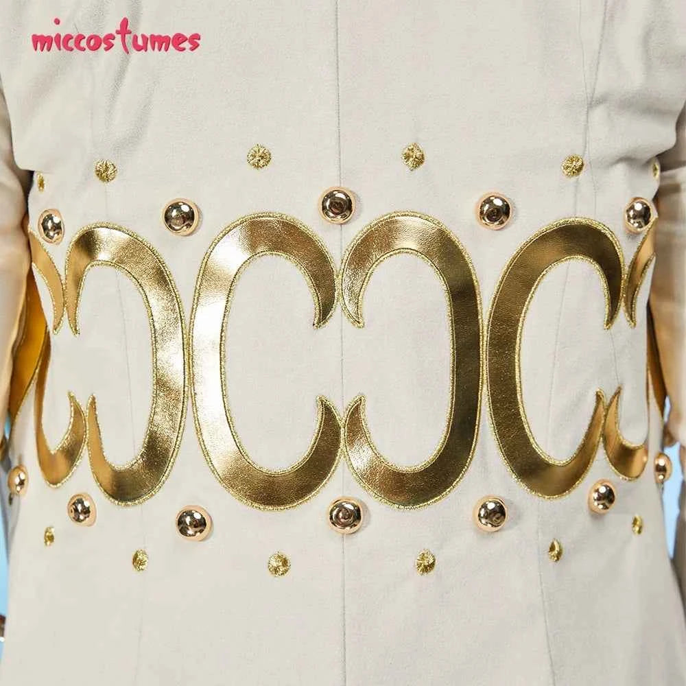 Miccostumes Women's Anime Cosplay Costume Bra and Miniskirt with Long Coat and Hat Halloween Cosplay Costumes