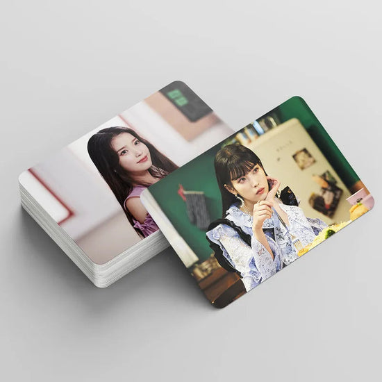 55pcs/set Kpop IU The Golden Hour Lomo Cards High quality HD Photocard for fans collection Fashion Cute Fans Gift SS69