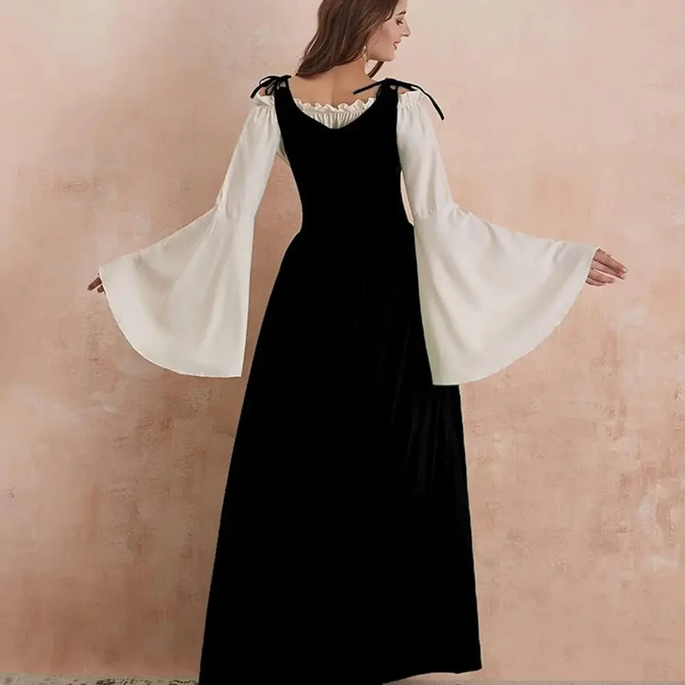 Cosplay Womens'S Medieval Renaissance Costume Cosplay Over Suit Dress Vest Victoria Princess Steam Punk Strap Plus Size SS69