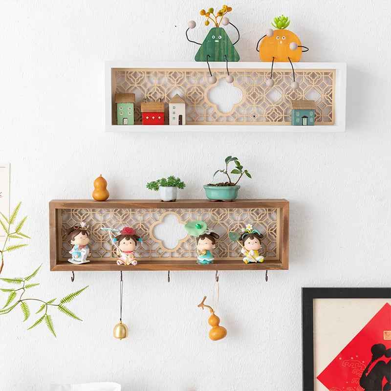 Fairytale Town Wooden Wall Hook Rack for Keys