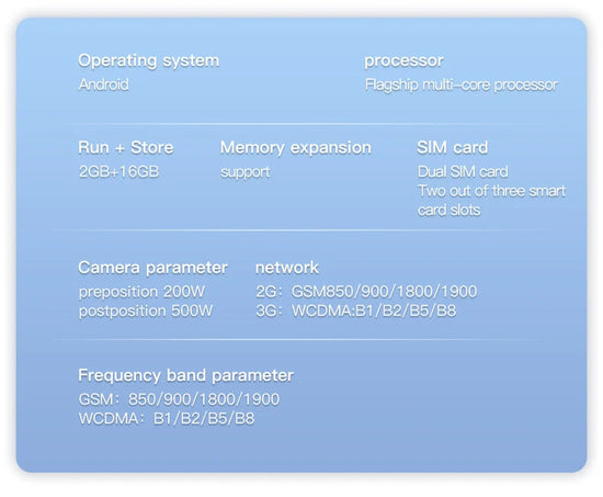 SERVO 16SE Mini Smartphone 16GB ROM Android 9.0 Wifi Dual SIM Standby Play Store 3G WCDMA 3.0