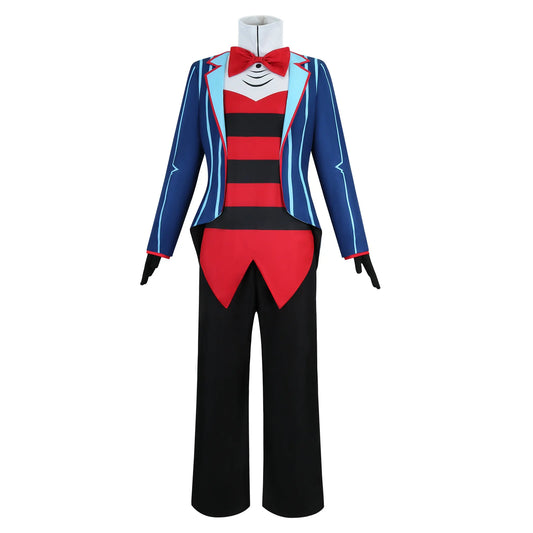 Vox Cosplay Costume Set - Hazbin Hotel Anime Uniform Coat and Pants