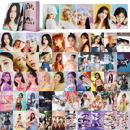 50 Cards / Set Stayc New Album Laser Card Lomo Card Girl Group Print Photo Card Beautiful Photo Fan Girl Gift Small Card Kpop SS69