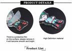Game Anime Peripheral Keychain 10 Styles 4 in 1 Arcylic Cartoon Figures Keyrings Kawaii Key Chain Accessories SS69