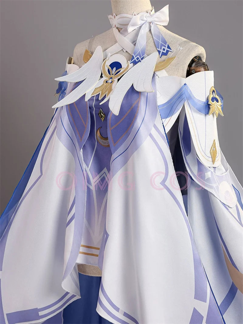 Genshin Impact Columbina Cosplay Dress Set for Women