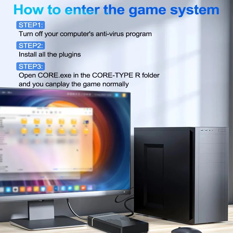 12TB Retro Gaming HDD with Hyperspin&Launchbox&Retrobat&Playnite OS for PS3/PS2/PS/SWITCH/N64/WIIU for Windows with 100000+Games SS69