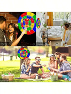 29-Inch Nylon Dart Board Game for Kids with Sticky Balls
