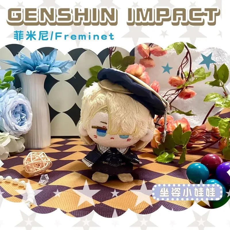 Alice Genshin Impact Plush Doll Sandrone Columbina Yae Miko Arlecchino Nicole Lohen Linnea Game Cosplay Stuffed Toy Illuga Gift