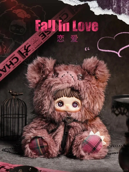 MayMei Rebel Doll Backpack Series Plush Blind Box Cute Vinyl Doll Pendant Toy Ideal Kawaii Girl Birthday New Year Exquisite Gift