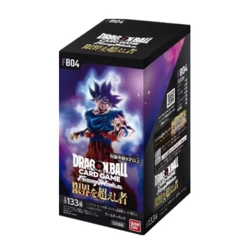 TCG Bandai Dragon Ball Card Japanese Version FB01 FB02 FB03 FB04 Supplementary Pack Rare Anime Collectible Card Kids Toys Gift SS69 68.69 FB04