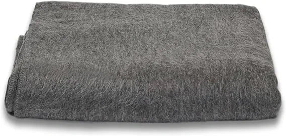 Ultra-Soft Alpaca Wool Blanket - Hypoallergenic, Breathable, Non-Itchy Throw for Comfort and Style (Gray) SS69 167.69 United States / Gray