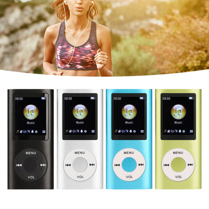 MP3 Player Stylish Multifunctional Lossless Sound Slim 1.8 Inch LCD Screen Portable MP3 Music Player SS69
