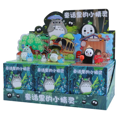 SS69 Totoro PVC Anime Model Blind Box 6-Piece Set Kawaii Home Decor