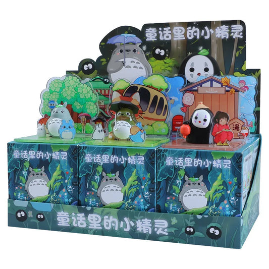 SS69 Totoro PVC Anime Model Blind Box 6-Piece Set Kawaii Home Decor