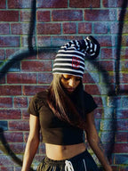 High street ins style trendy cold hat 2025 autumn and winter new Y2K unisex warm knitted hat