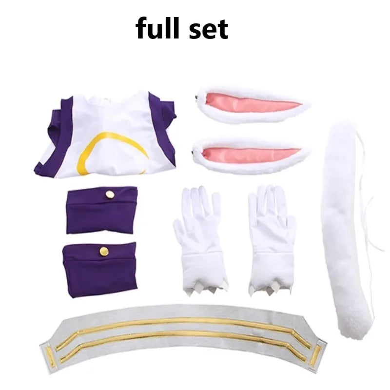 My Hero Academia Mirko Rabbit Hero Cosplay Jumpsuit for Women