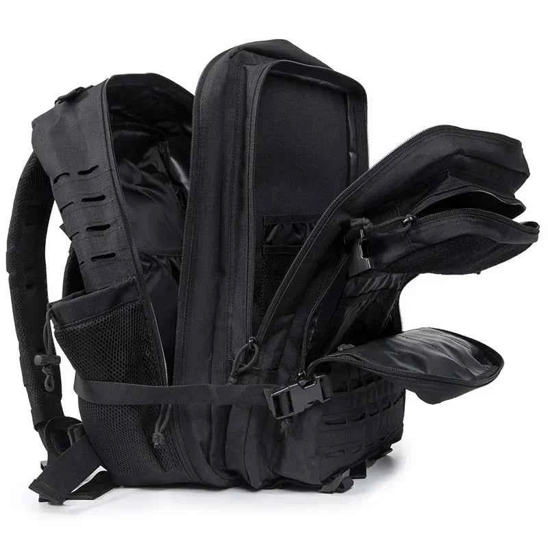 25L/45L Men's and Women's Tactical Backpacks , Outdoor Activities, Small School Backpacks with Water Bottle Holder