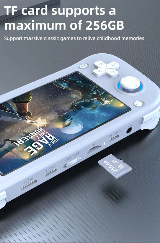 WDYQJE Open Source XF43 Retro Handheld Game Console Linux System Gaming Video Players Console Portable Pocket Device Child Gift SS69
