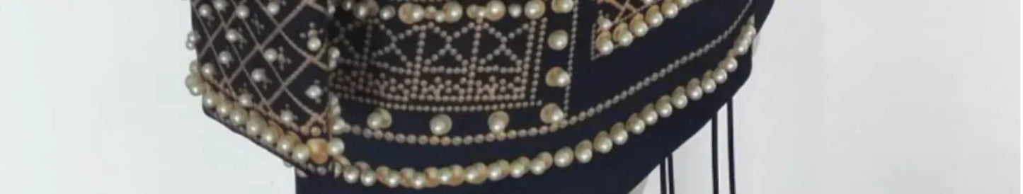 Pearl Embroidery Female Jacket, Full Sleeve Slim Jackets, V Neck, Hidden Button Print Suit, Large Size, Fall Fashion SS69