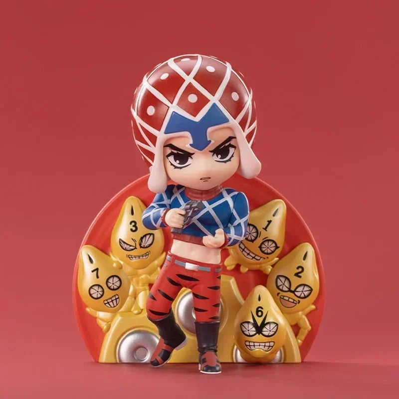 POP MART GONG JOJO's Bizarre Adventure Golden Wind Series Trendy Blind Box Toys Mystery Box Mistery Action Figure Surprise Gift