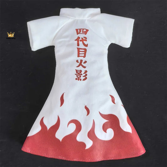 Handmade 1/12 NARUTO The Fourth Hokage Namikaze Minato SHF 2.0 Cloth Cloak Accessory Anime Action Figures Body Model Toys SS69 37.69 Robe only / no figure