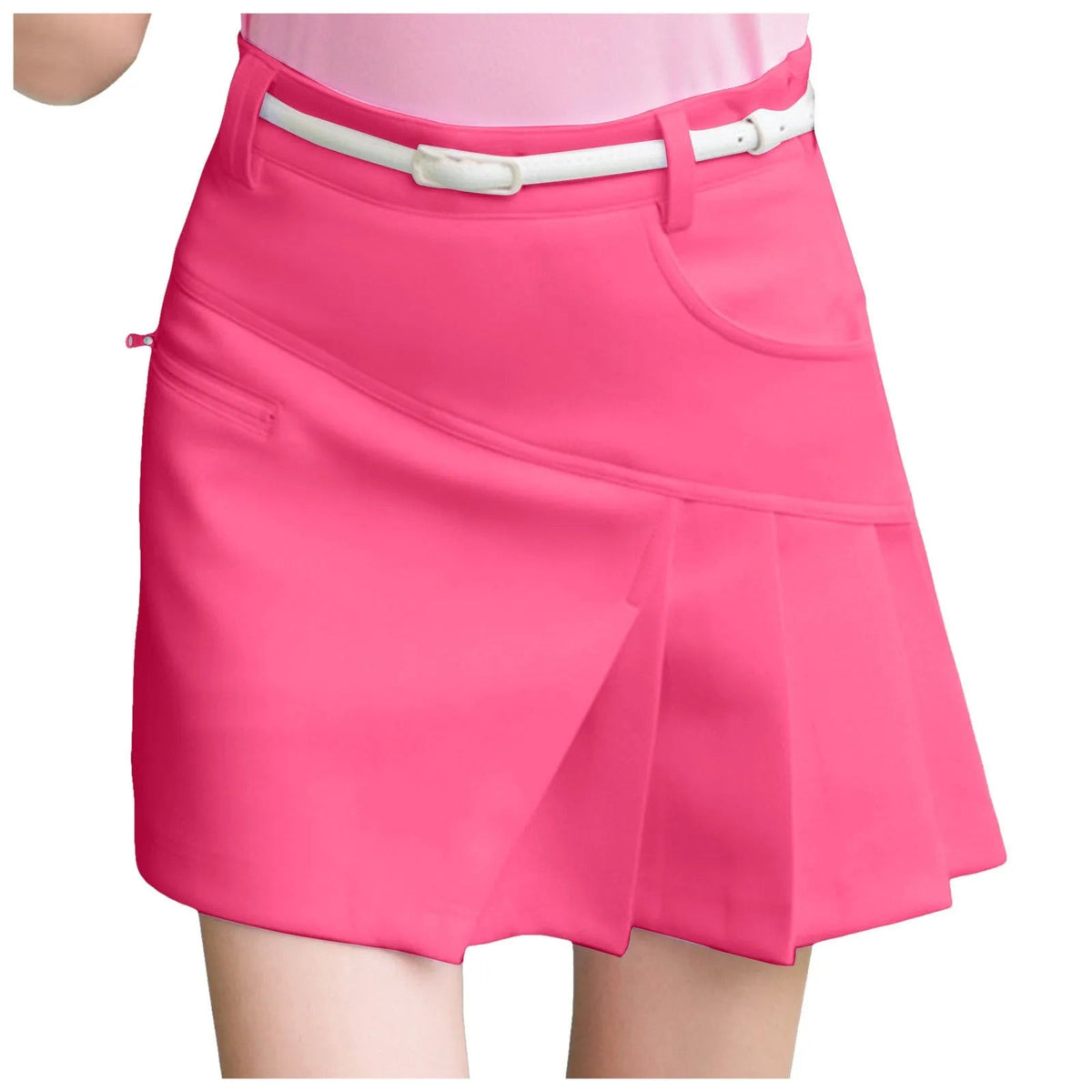 Asymmetrical Tenis Skirt For Women Side Zipper Up Bodycon Golf Wrapped Skirt Aesthetic Solid Color High Waist Korean Y2k Skirt SS69