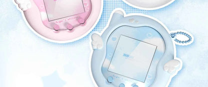 New Tamagotchi Uni Protective Cover Silicone Case Pet Toy Soft And Creative Angel Cartoon Design Cute With Sticker Gift Stock