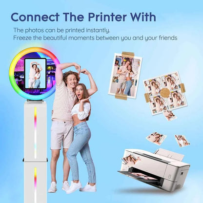 Photo Booth Machines Wedding For iPad 10.5'' 11'' 12.9'' 13'' 12.3'' ipad Photobooth with 2 Panels 9.7 Selfie Photo Booth