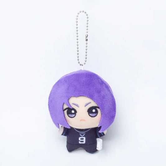 10cm New Blue Lock Plush Pendant KeyChain Isagi Yoichi Nagi Seishiro Mikage Reo Rin Itoshi Itoshi Sae Action Doll Toy Bag Gift SS69
