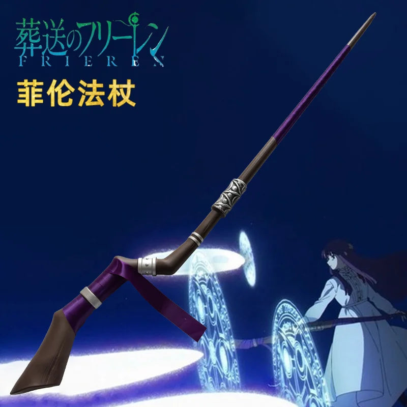 1:1 Cosplay Frieren Beyond Journey's End Magic Wand Fern Magic Wand Himmel Knife Prop Weapons Safety PU Rubber Halloween