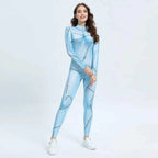 [You're My Secret] Nightmare Christmas Sally Cosplay Costumes Sets Disguise Jumpsuits Carnival Party Zenti Bodysuit Oufits