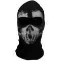 Ghost Skull Balaclava Full Face Mask for Cosplay & Cycling