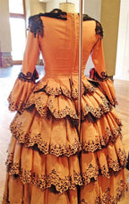 The Phantom of the Opera Christine Daae Cosplay Costume Dress Vintage Victorian Rococo Broadway Musical Theatre Ball Gown Dress