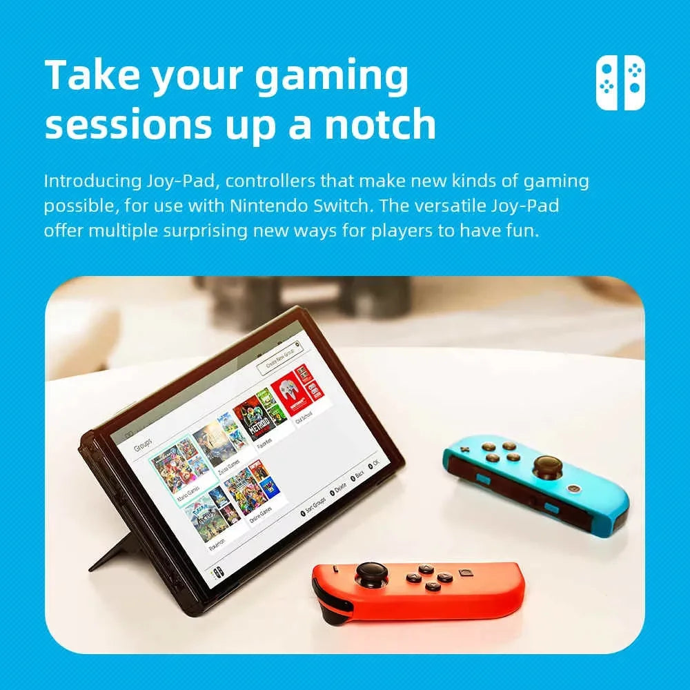 Joycons Gamepad For Nintendo Switch/Ios/Android/Pc Bluetooth Wireless Controller Joystick With Trubo Video Game Consoles SS69