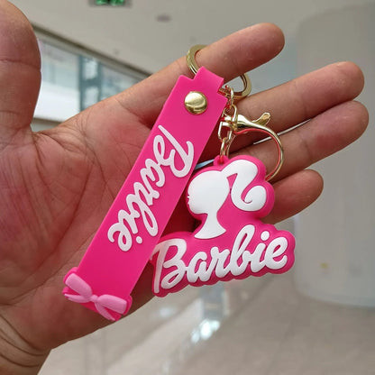 New MINISO Barbie Keychains for Backpack Pendant Bag Ornament Accessories Anime Kawaii Cute Creative Girls Gifts Wholesale SS69 8.69 Barbie7