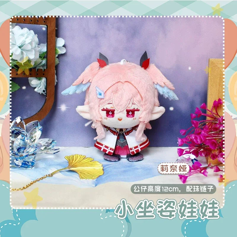 Alice Genshin Impact Plush Doll Sandrone Columbina Yae Miko Arlecchino Nicole Lohen Linnea Game Cosplay Stuffed Toy Illuga Gift