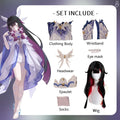 Genshin Impact Columbina Cosplay Dress Set for Women