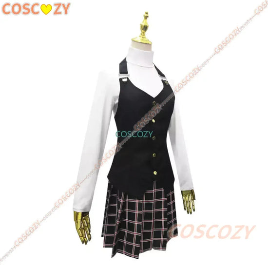 Game Cosplay Costume Queen Makoto Niijima Cosplay Costume Woman School Uniform Christmas Carnival Party Dress Wig Costumes SS69