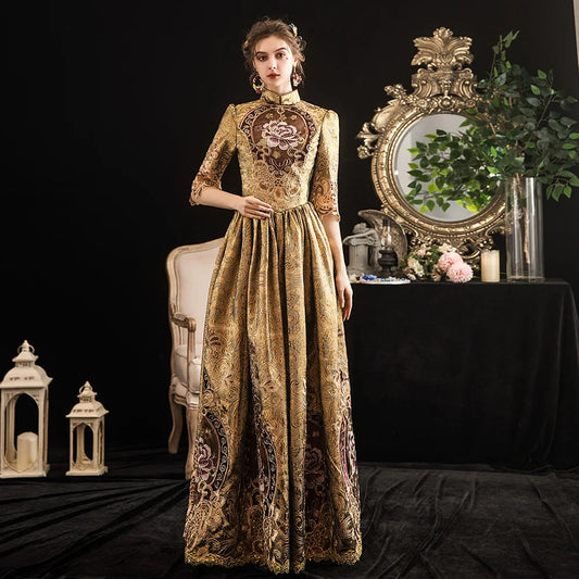 Victorian Masquerade Dresses for Women, Renaissance Dress, 18th Century, Baroque Rococo Marie Antoinette, Historical Clothing SS69