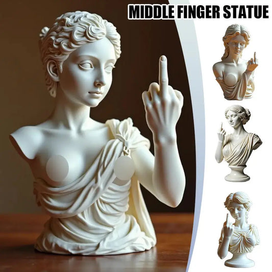 2025 Statue Of Vienna Goddess Funny Goddess Statue 3D Resin Craft Ornaments Unique Design Cultural Office Home Decoration