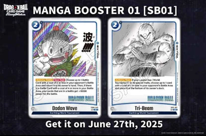 Bandai Dragon Ball Manga Booster 01 Fusion World Series TCG Game Card 40th Anniversary Version Anime Collectibles Trendy Toy