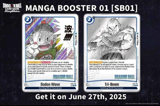Bandai Dragon Ball Manga Booster 01 Fusion World Series TCG Game Card 40th Anniversary Version Anime Collectibles Trendy Toy