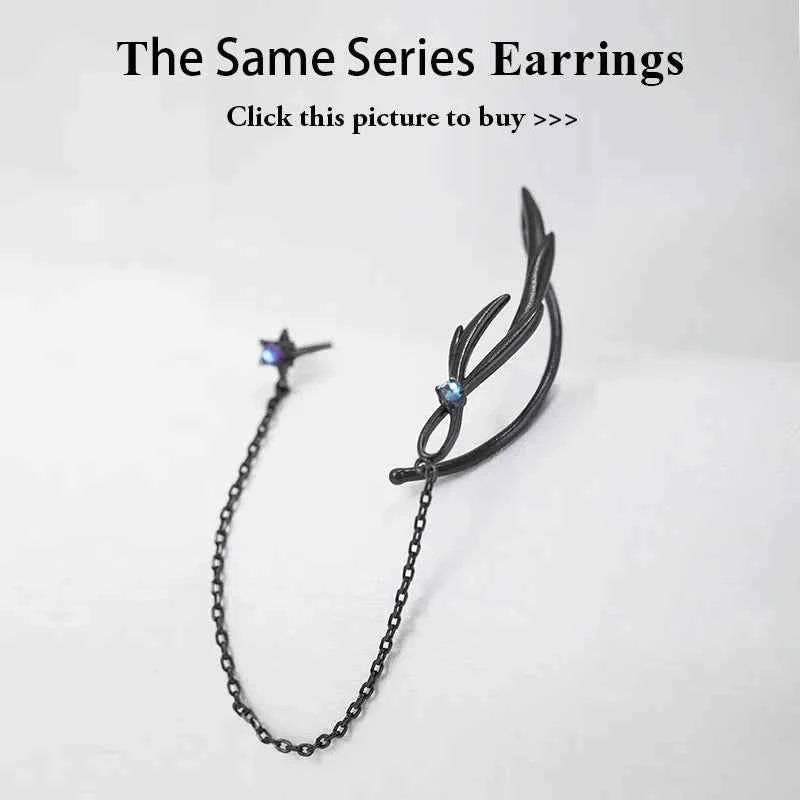 Thaya Original Design Star and Moon Earrings S925 Silver Needle Studs Earring For Women Vintage Earring Fashion Crystal Jewelry