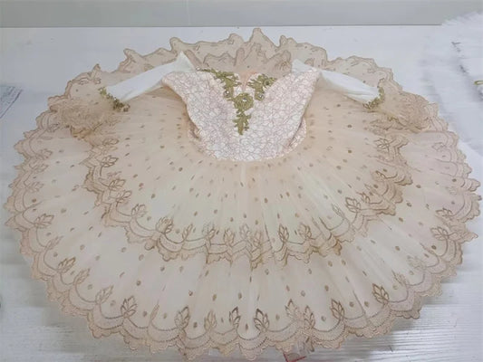 SS69 Custom Size 7-Layer Ballet Tutu Performance Costume for Kids and Adults