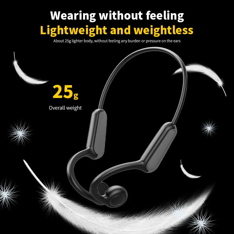 Xiaomi Mijia Bone Conduction Earphones Bluetooth 5.3 Sports Wireless Headphones Ear Hook Waterproof Headset for Running Driving SS69
