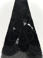 UOSUCN Sweetheart Beaded Sequin Mesh Evening Dress